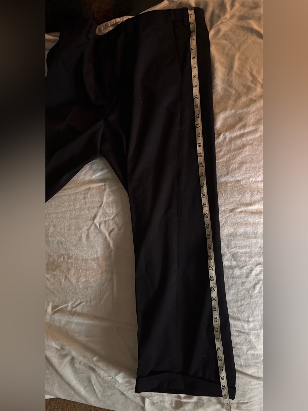 Eddie Bauer Men's Dark Navy Dress Pants - Picture 8 of 12